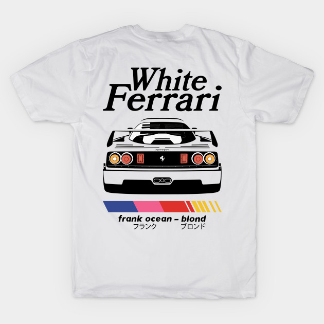 Blond White Ferrari by Futiletees